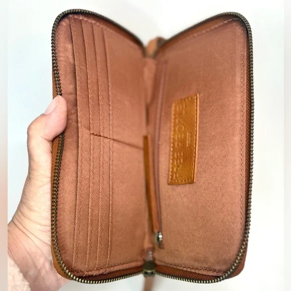 Free People Distressed Vegan Wallet - Picture 7 of 9